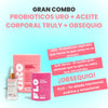 Probioticos URO + Aceite corporal TRULY + Obsequio FLO